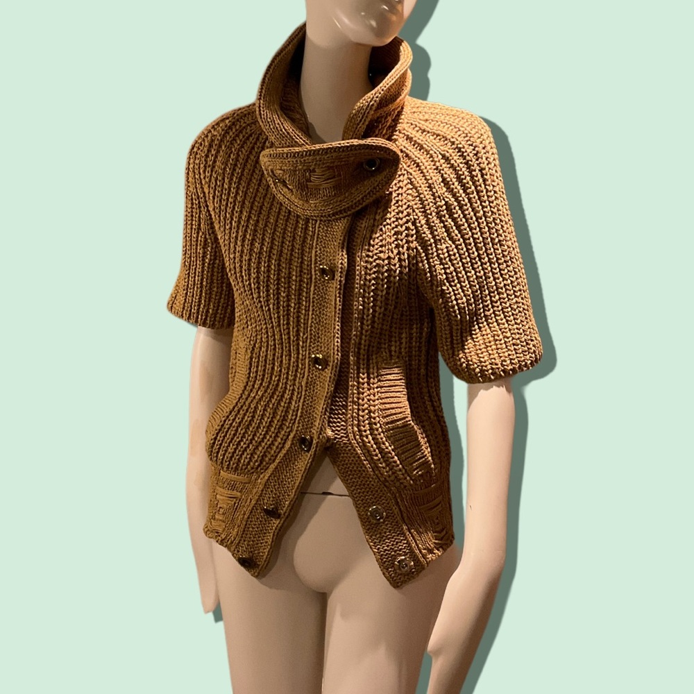 Balenciaga short sleeve cardigan